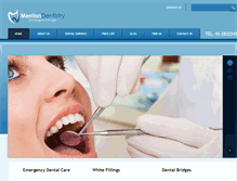 Tablet Screenshot of dentist-dublin.ie